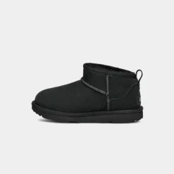 UGG Kids Classic Ultra Mini Black JR