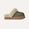 UGG Tøffel Disquette Mossgreen/Mutedbrass W