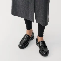 Vagabond Amina Loafer Lakk Svart W