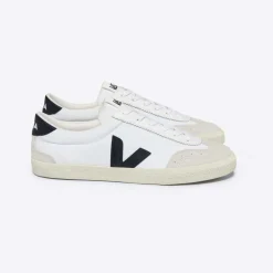 Veja Volley Canvas White Black W