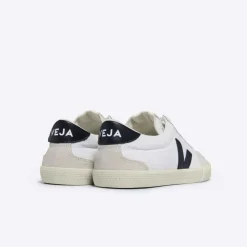 Veja Volley Canvas White Black W
